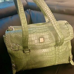 NWOT Diane Von Furstenberg Gorgeous Green Bag
